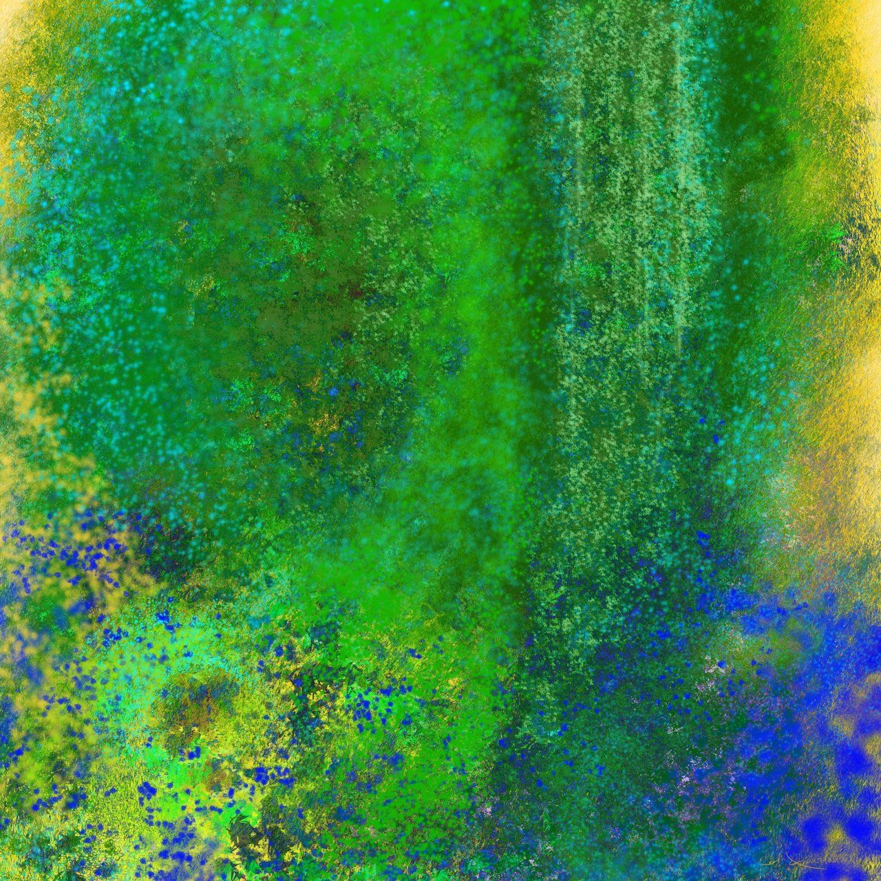 Peinture digitale réalisée par Anne Turlais