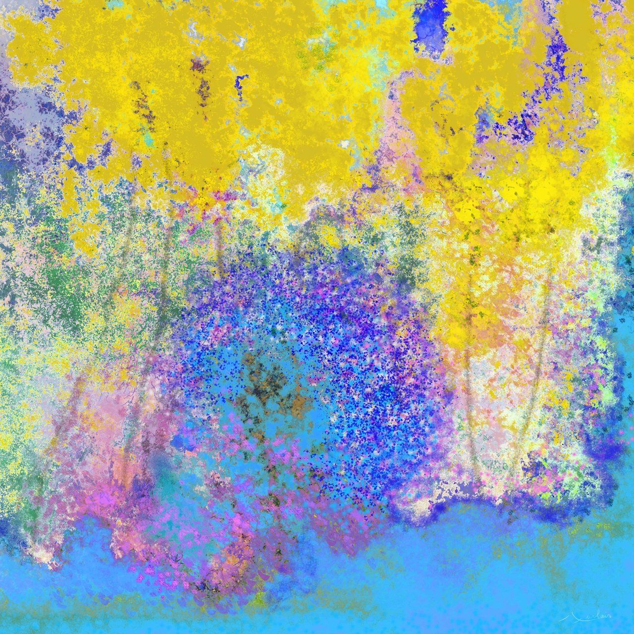 Peinture digitale réalisée par Anne Turlais