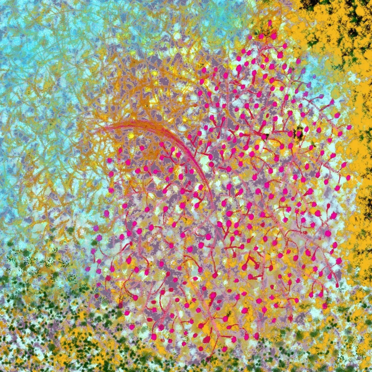 Peinture digitale réalisée par Anne Turlais