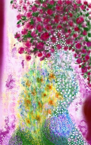 Artwork in vertical format