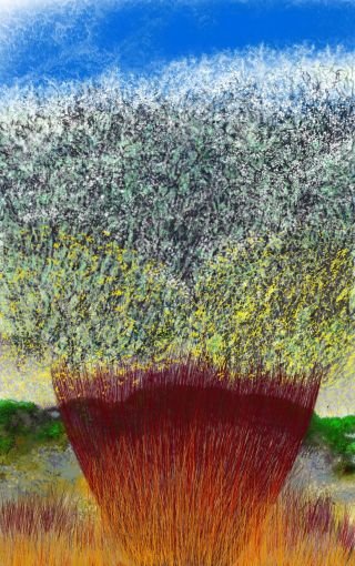 Artwork in vertical format