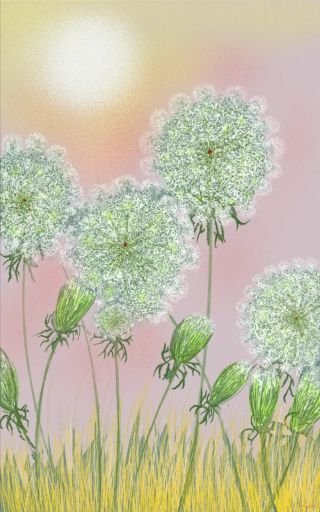 Artwork in vertical format