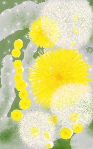 Artwork in vertical format