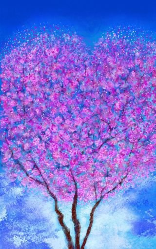 Artwork in vertical format