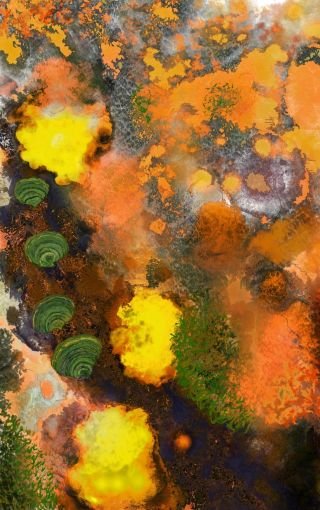 Artwork in vertical format