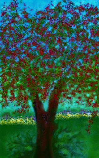 Artwork in vertical format