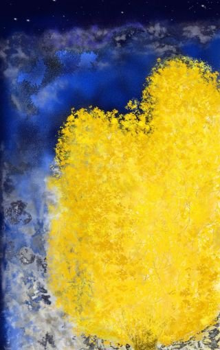 Artwork in vertical format